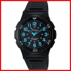 【迅速発送】シチズン Q&Q 腕時計 アナログ 防水 ウレタンベルト VP84-852 メンズ ブラック ブルー