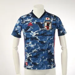 極美品 アディダス サッカー 日本代表 カモフラージュ 柄 ユニフォーム サポーター グッズ 服 半袖 Tシャツ アパレル メンズ EFE AE5-2 極美品 アディダス サッカー 日本代表 カモフラージュ 柄