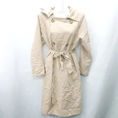 ◇ ◎ ⊂ GLOBAL WORK グローバルワーク 長袖 トレンチコート サイズS ブラウン系 レディース E  【1409100069419】