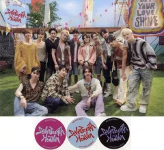 【中古】グッズセット A4クリアポスター+ロゴステッカー3種セット SEVENTEEN 「CD SEVENTEENTH HEAVEN」 Weverse Shop JAPAN 3形態セット購入特典