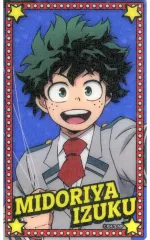 【中古】キャラカード 緑谷出久(レア) 「僕のヒーローアカデミア 雄英高校オープンスクール トレーディングクリアカード(風船)」