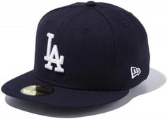【ニューエラ】フラットバイザーキャップ MLBドジャース(L)