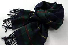 ポロバイラルフローレン マフラー カシミヤ ウール混 スコットランド製 ブランド メンズ ネイビー Polo by Ralph Lauren 【中古】