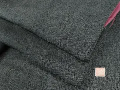 未着用　作家もの　細合俊男　モノトーン　江戸小紋　着物　124a p 未着用 作家もの 細合俊男 モノトーン 江戸小紋 着物 124a p