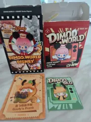 POP MART (ポップマート ) DIMOO（ディムー） ワールド Disney(ディズニー) グーフィー フィギュア マグネット セット 出品