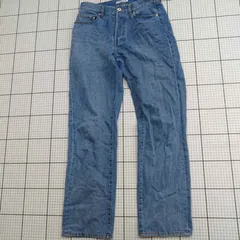 ◇ Θ BEAUTY&YOUTH ビューティ&ユース ダメージ ストレートパンツ サイズM ライトブルー系 レディース E  【1509190036749】