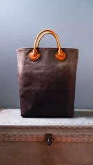 LL Bean エルエルビーン　ボストンバッグ　大　ヴィンテージ 80-90s VTG/USED L.L BEAN デニム+レザー 大きいボストンバッグ