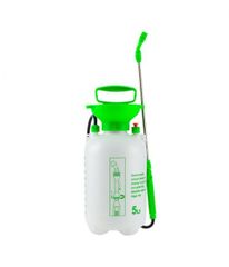 電源不要 持ち歩き可能 手動 ポンプ式 洗浄機 噴霧器 5L 洗車 窓 網戸 ポータブル洗浄機 洗車 お墓 水やり 農薬 家庭菜園　ホワイト　dar-czy5ld-wh