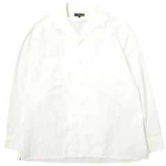 MOJITO x ARCH モヒート アーチ 24SS 別注 日本製 ABSHINTH SHIRT Bar.2.0 seersucker シアサッカー アブサンシャツ 2041-1112 L NATURAL 長袖 開襟 トップス g22333