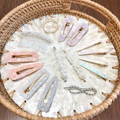 【15点】パステル新品ヘアアクセサリーまとめ売り韓国ファッションガーリーかわいい