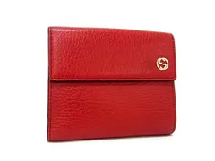 美品　グッチ　折り財布　インターロッキング GUCCI グッチ 449405 インターロッキングG アウトレット 二