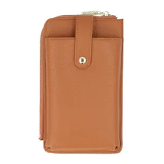 ☆ ライトブラウン ☆ LIZDAYS トップレザースマホ＆ウォレットバッグ LIZDAYS リズデイズ スマホポーチ lz-69103 ミニショルダーバッグ スマホショルダー ショルダーバッグ スマホポシェット ミニショルダーバック お財布ショルダー