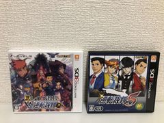 ニンテンドー3DS レイトン教授 vs 逆転裁判 逆転裁判5 セット