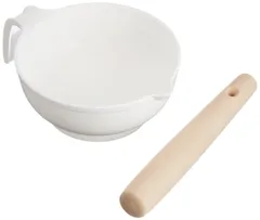 【数量限定】調理用品 すり鉢セット 10.5×14.0×4.5cm リッチェル 55g