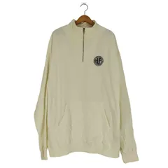 ハフ HUF ロゴ刺繍 ハーフジップ プルオーバースウェット メンズ import：XXL 