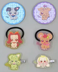 【中古】グッズセット 全6種セット おめかしコレクション 「一番くじ おジャ魔女どれみ Sweet magical surprise!」 E賞