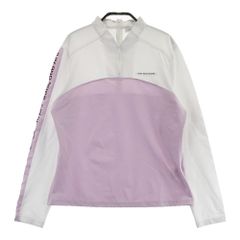 サイズ：L MUNSING WEAR マンシングウェア 2024年モデル 半袖ポロシャツ  ブルー系 [240101435293] ゴルフウェア メンズ ストスト サイズ：L MUNSING WEAR マンシングウェア 2024年モデル 半袖
