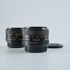 Ricoh リコー XR RIKENON 50mm F/2 + RICOH RIKENON P 35mm F/2.8 (Pentax K用) 単焦点レンズ