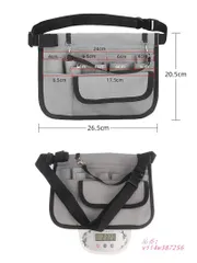 ナースポーチ 仕事用 ウエストポーチ エプロンバッグ レディース メンズ 仕事用ポシェット 介護 腰 ヒップバッグ 多機能 看護 作業用 小さめ vii4w387256