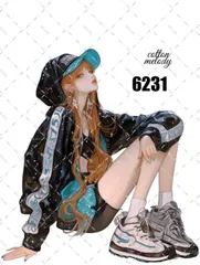 original sticker no.6231 // 人物ステッカー オリジナルステッカー オリジナル人物ステッカー ステッカー 装飾ステッカー cotton melody