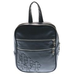 CHROME HEARTS (クロムハーツ) TAKA BACK PACK セメタリークロスパッチバックパック リュック ブラック