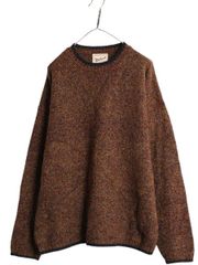 ウールリッチ 切り返し ウールボーダー モックネック ニット セーター 