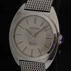 【SILVER 0.925】 70s WALTHAM Maxim 自動巻 腕時計 □WALTHAM Maxim ManualWinding 70's (1970年代) ウォルサム