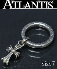 CHROME HEARTS 銀座店 クロムハーツ ベイビーファットクロス NTFL リング シルバー SV925 約7号 98422