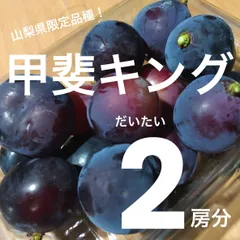 ぶどう甲斐キング 種なし8房 】山梨県 甲斐キング化粧箱送料込 ぶどう甲斐キング 種なし8房 】山梨県 甲斐キング化粧箱送料込