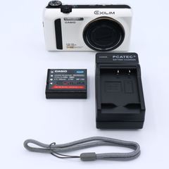 CASIO デジタルカメラ EXILIM 1210万画素 光学ズーム12.5倍 EX-ZR100WE　#250321_11020840A