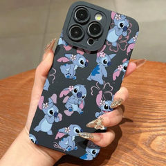 ★輸入★たくさんのスティッチ　かわいい　ディズニー　iPhoneケース