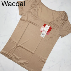【新品タグ付き】Wacoal　ワコール　インナー　半袖　LL　ランジェリー　下着ㅤKA　シンプル　スゴ衣　ワコールあったか研究所　薄軽暖　保温　断熱　プレゼント　ギフト