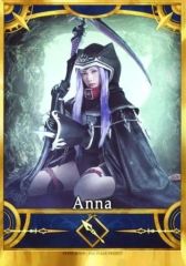 [중고]생사진(여성) 쿠와에 사키나(아나)/전신·앉아·프레임금·캐릭터 샷/무대[Fate/Grand Order THE STAGE -절대 마수 전선 바빌로니아-] 트레이딩 브로마이드