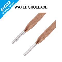 WAXED SHOELACE (01)　　KIXSIX キックスシックス シューレース 靴紐 靴ひも