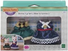 【中古】おもちゃ Dress Up Set (Blue ＆ Green) -ドレスアップセット(ブルー＆グリーン)- 「シルバニアファミリー」