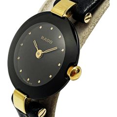 RADO ラドー クポール ダイヤスター 204.4079.4 ブラック クォーツ 