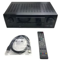 デノン Denon AVR-X1600H AVサラウンドレシーバー 7.2ch Dolby Atmos Height Virtualizer /ブラック AVR-X1600HK