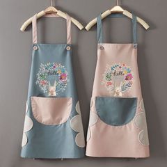 エプロン 防水 おしゃれ 軽い かわいい 可愛い ネイビー ピンク 花柄 ひも 紐 花屋 キッチン 厨房 調理用 農作業 作業 作業者 業務用 業務 女性 料理 ガーデニング 撥水 柄 美容師 入浴 水まわり 店 サロン 介護 介護用品 保育士 北欧 前掛け