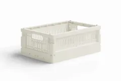 vintage USA70's milk crate ミルククレート AS MILK CRATE ミルククレート Lサイズ WHITE ボックス 箱 棚