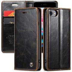 JDDLang iPhone se 第3世代 ケース 手帳型 iPhone se2 カバー 手帳 iPhone8 ケース iPhone7 ケース アイフォン se 第2世代 財布型 携帯スマホケース レトロなビジネスタイプcase カード収納 スタンド機能 耐