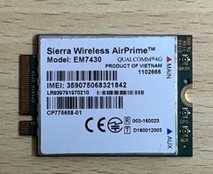 LTEモジュール　Sierra ワイヤレス EM7430