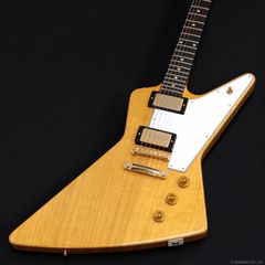 [新品] Gibson Custom Shop　1958 Korina Explorer Reissue (White Pickguard)
