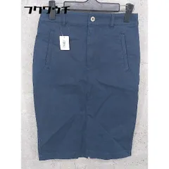 ◇ nolley's ノーリーズ 膝下丈 タイト スカート サイズ36 ネイビー レディース 【中古】 【1002801630898】