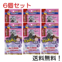 キャティーマン 猫用おやつ 猫ちゃんホワイデント ストロング ツナ味 25g 6個セットのサムネイル