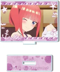 【中古】アクリルスタンド・アクリルパネル デザイン08(中野二乃/D) ミニアクリルスタンド 「五等分の花嫁*」