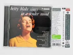 CD ベティ・ブレイク Sings In A Tender Mood : Betty Blake / テンダー・ムード 帯付き 完全限定生産 CDSOL-6060 X39