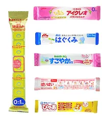 赤ちゃん用 粉ミルク お試しアソート 6種類 スティックタイプミルク (A-22(計22本入))