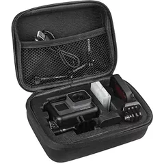 GoPro収納用ケース バッグ　カメラバッグ　収納バッグ ハードケース ングケース   ゴープロ用カメラケース キャリ HERO10 HERO9 HERO8 7/6/5 対応