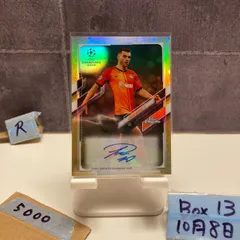 2020 Topps Chrome UEFA Champions League Junior Moraes 直筆サインカード Shakhtar Donetsk Refractor カード