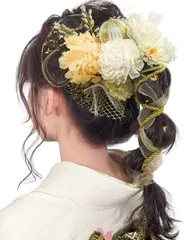 振袖 袴 着物 花 和服 人気 浴衣 金箔 かすみ草 成人式 成人式 七五三 和玉 ヘアーアクセサリー 結納 紐 水引 卒業式 造花飾り 入学式 ドライフラワー 10色 結婚式 髪飾り 髪飾り 発表会 [JZOON]
